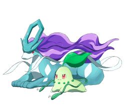 chikorita from pokemon by shiratamint