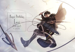 levi (shingeki no kyojin) from shingeki no kyojin