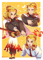 rengoku kyoujurou from kimetsu no yaiba by hashimoto (yanagi-momo)