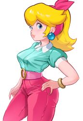 princess peach from mario kart