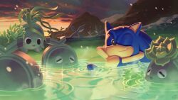 sonic the hedgehog from sonic (series) by evan stanley