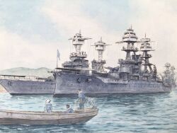 uss maryland (bb-46) from original by atelier bono
