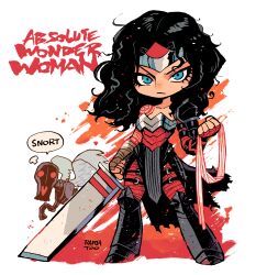 wonder woman from dc comics by rariatto (ganguri)