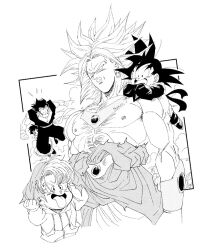 broly (dragon ball z) from dragon ball by fenyon