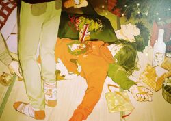 kozume kenma from christmas by huangdanlan