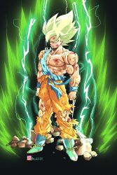 son goku from dragon ball by beatlo (rodrigo38658978)