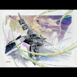 vf-1 from macross by jeff sorley