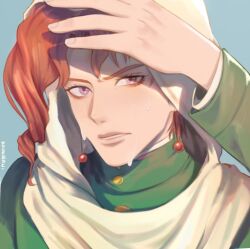 kakyoin noriaki from jojo no kimyou na bouken by kookirani
