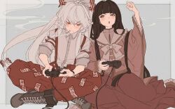 fujiwara no mokou from touhou by kawacy