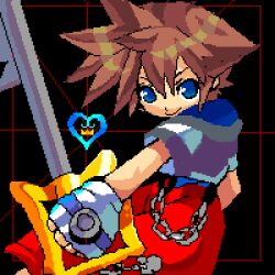 sora (kingdom hearts) from kingdom hearts