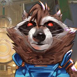 rocket raccoon from guardians of the galaxy
