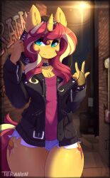 sunset shimmer from my little pony by teranen
