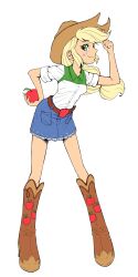 applejack from my little pony by yuuto (chakokin)