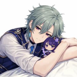 lohen (genshin impact) fan art
