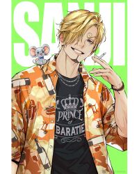 sanji (one piece) from one piece by wandzardeen