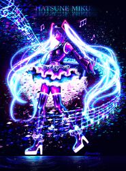 hatsune miku from vocaloid