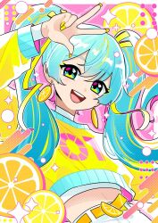 hatsune miku from vocaloid