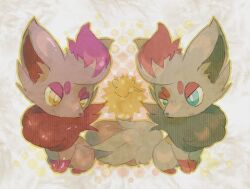 zorua from pokemon by hinekure