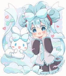 cinnamiku from fuwa fuwa cinnamoroll by sakurai ruku