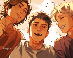 azumane asahi from haikyuu!! by etceteraart