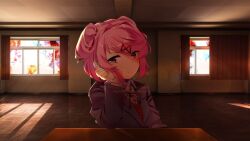 natsuki (doki doki literature club) from doki doki literature club