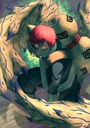 gaara (naruto) from naruto (classic)