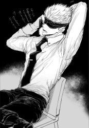 gojou satoru from jujutsu kaisen