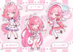 elysia (hi love elf) (honkai impact) from honkai (series)