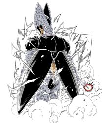 cell (dragon ball) from dragon ball by fenyon