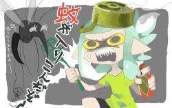 inkling from splatoon (series) by nika (happyakuman)