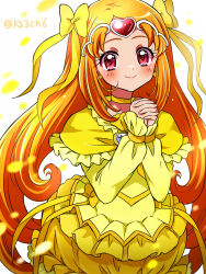 cure muse (yellow) from precure by kagami chihiro