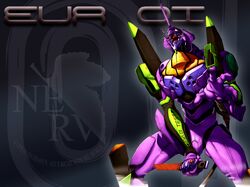 eva-01 from neon genesis evangelion