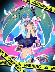 hatsune miku from confessions of a rotten girl (vocaloid)
