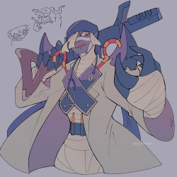 mummymon from digimon by pg enaena