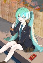 hatsune miku from vocaloid by samowasa