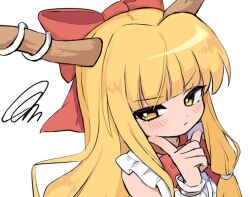 ibuki suika from touhou by ramudia (lamyun)