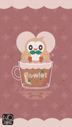 rowlet from pokemon by meme (sleepsheep)