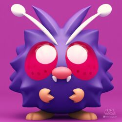 venonat from pokemon by henry vargas