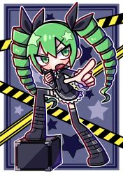 hatsune miku from himitsu keisatsu (vocaloid) by akina mochi