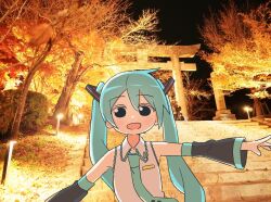 hatsune miku from vocaloid by auhuheben17