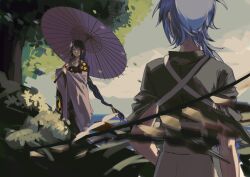 kamisato ayato from genshin impact by zai aoye wo shi gou