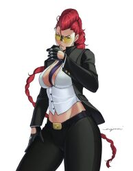 crimson viper from street fighter