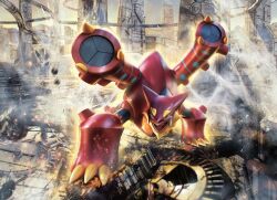 volcanion from pokemon by tani (tanidesuyo)