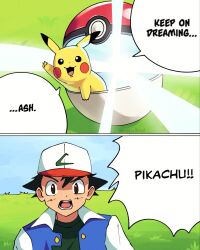 ash ketchum from chainsaw man by serialboel