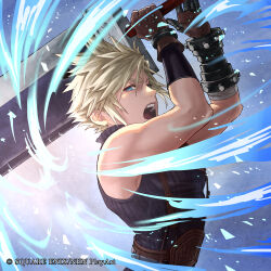cloud strife from dissidia final fantasy