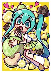 hatsune miku from vocaloid by akina mochi