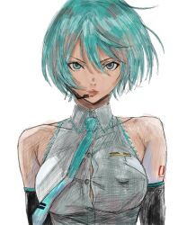 hatsune miku from vocaloid