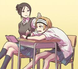 ariu aki from okujou no yurirei-san by gari
