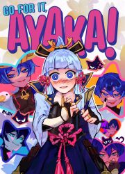 kamisato ayaka from genshin impact