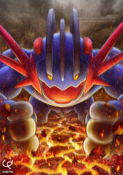 mega swampert from pokemon by toni hoang nguyen